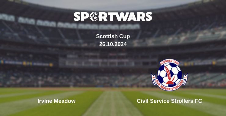 Result of the Irvine Meadow — Civil Service Strollers FC match, 26.10.2024