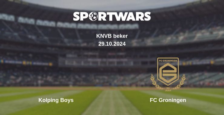 Kolping Boys — FC Groningen watch online for free 29.10.2024