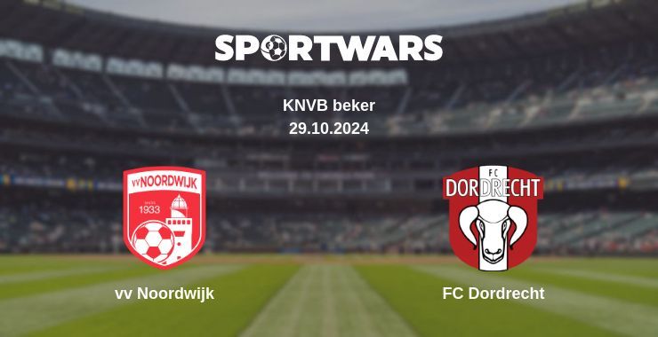 vv Noordwijk — FC Dordrecht watch online for free 29.10.2024