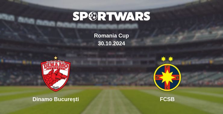 Result of the Dinamo București — FCSB match, 30.10.2024