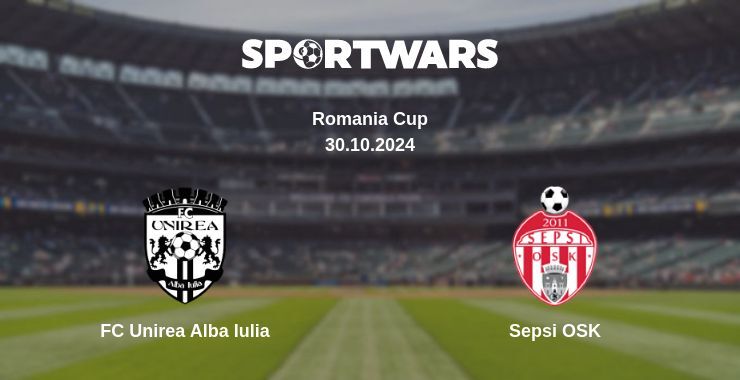 FC Unirea Alba Iulia — Sepsi OSK watch online for free 30.10.2024