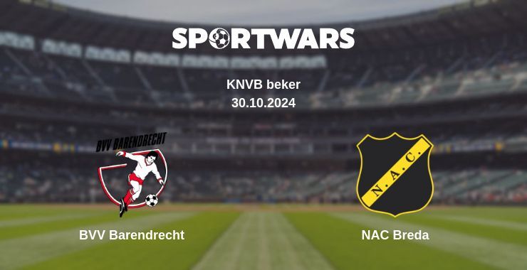 BVV Barendrecht — NAC Breda watch online for free 30.10.2024