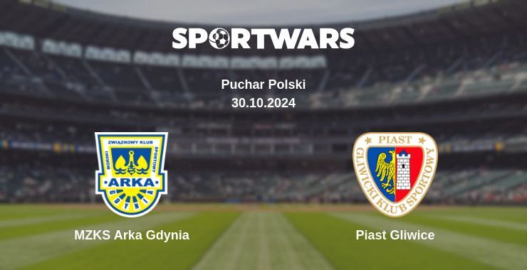 MZKS Arka Gdynia — Piast Gliwice watch online for free 30.10.2024