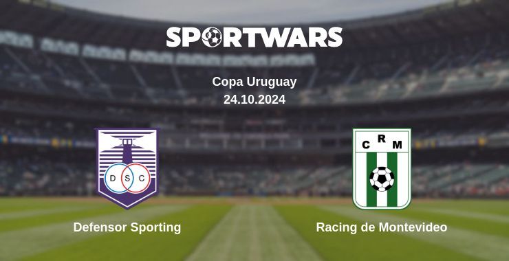 Result of the Defensor Sporting — Racing de Montevideo match, 24.10.2024