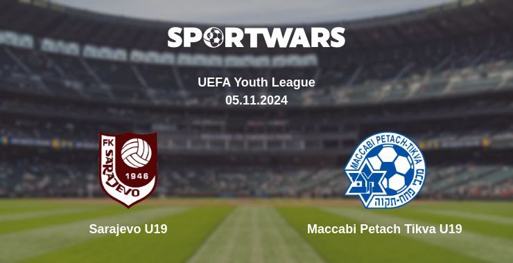 Result of the Sarajevo U19 — Maccabi Petach Tikva U19 match, 05.11.2024