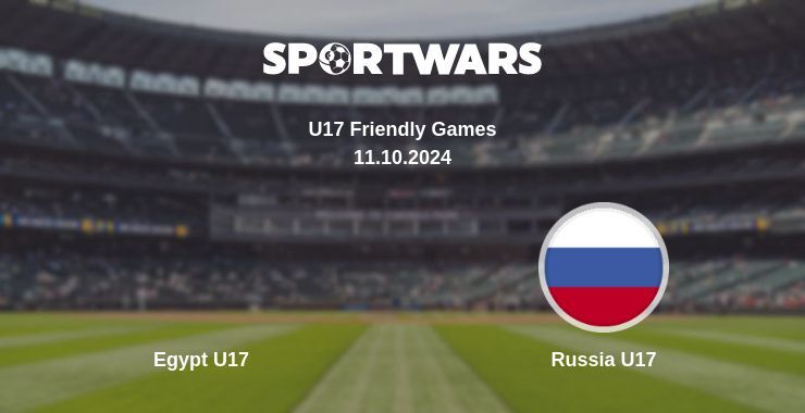 Result of the Egypt U17 — Russia U17 match, 11.10.2024