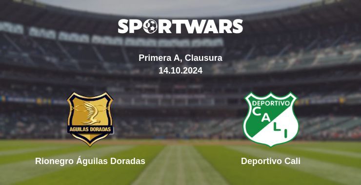 Result of the Rionegro Águilas Doradas — Deportivo Cali match, 14.10.2024