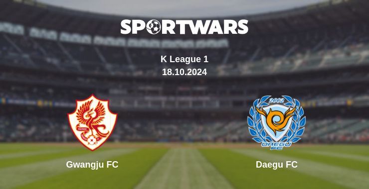 Gwangju FC — Daegu FC watch online for free 18.10.2024