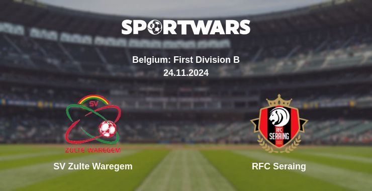 SV Zulte Waregem — RFC Seraing watch online for free 24.11.2024