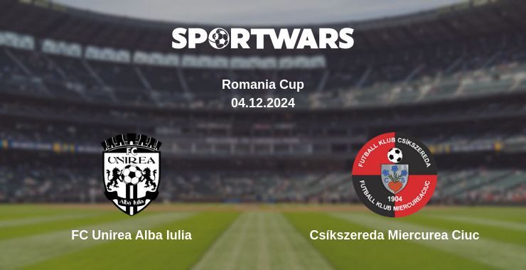 FC Unirea Alba Iulia — Csíkszereda Miercurea Ciuc watch online for free 04.12.2024