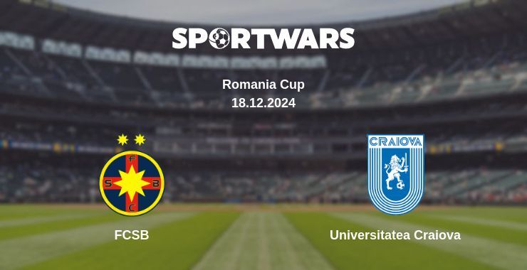 Result of the FCSB — Universitatea Craiova match, 18.12.2024