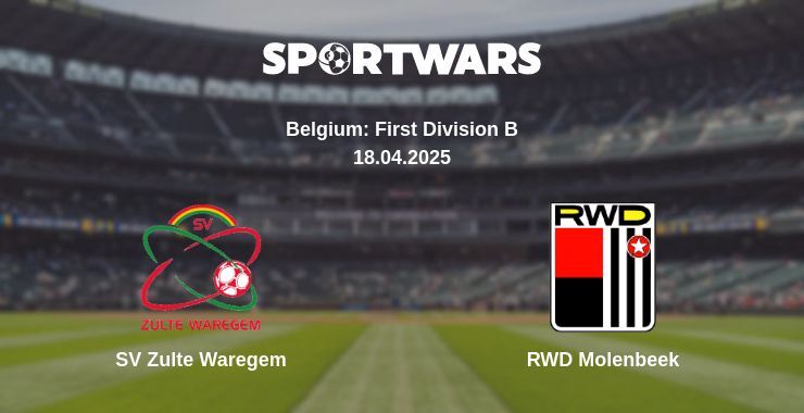 SV Zulte Waregem — RWD Molenbeek watch online broadcast, 18.04.2025