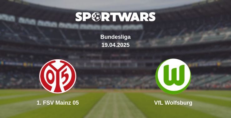 1. FSV Mainz 05 — VfL Wolfsburg watch online broadcast, 19.04.2025