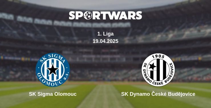 SK Sigma Olomouc — SK Dynamo České Budějovice watch online broadcast, 19.04.2025