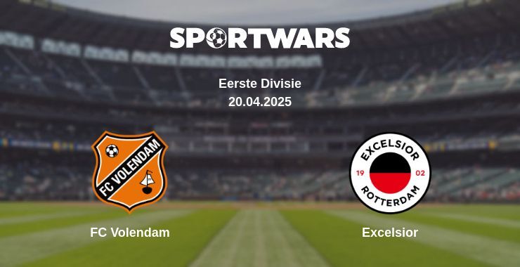 FC Volendam — Excelsior watch online broadcast, 20.04.2025