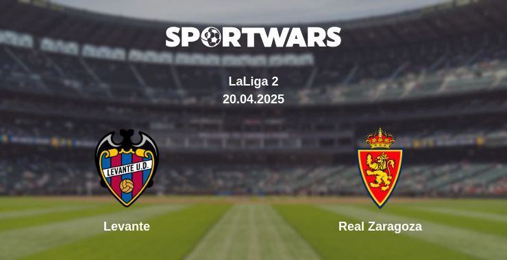 Levante — Real Zaragoza watch online broadcast, 20.04.2025