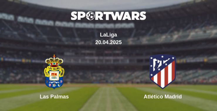 Las Palmas — Atlético Madrid watch online broadcast, 20.04.2025