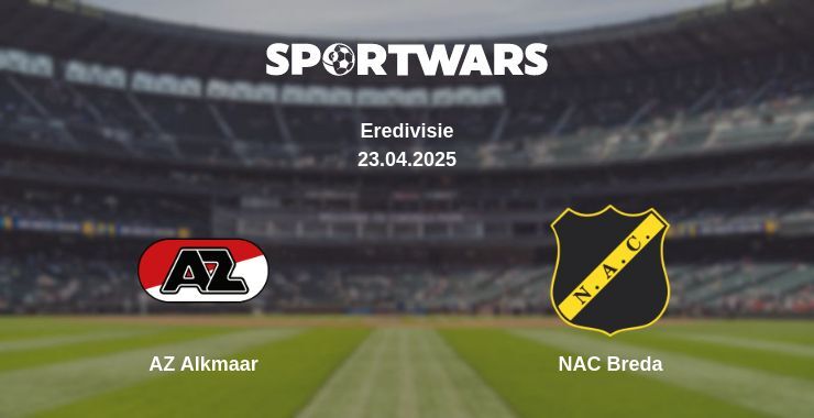 AZ Alkmaar — NAC Breda watch online broadcast, 23.04.2025