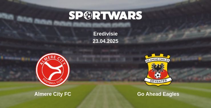 Almere City FC — Go Ahead Eagles watch online broadcast, 23.04.2025