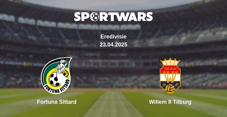 Fortuna Sittard — Willem II Tilburg watch online broadcast, 23.04.2025