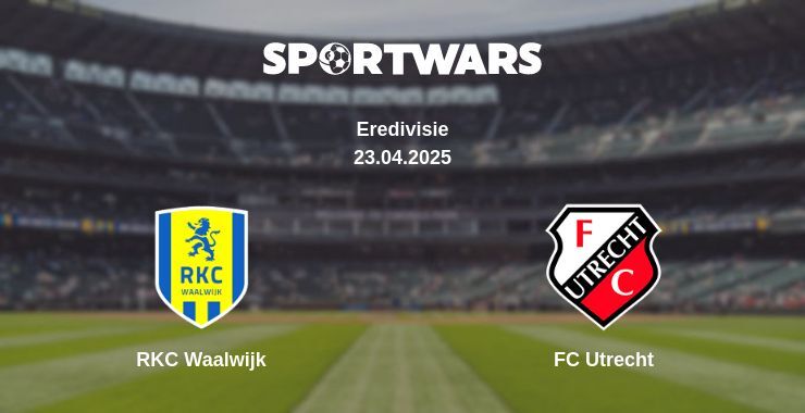 RKC Waalwijk — FC Utrecht watch online for free 23.04.2025