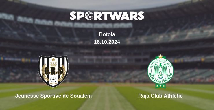 Result of the Jeunesse Sportive de Soualem — Raja Club Athletic match, 18.10.2024