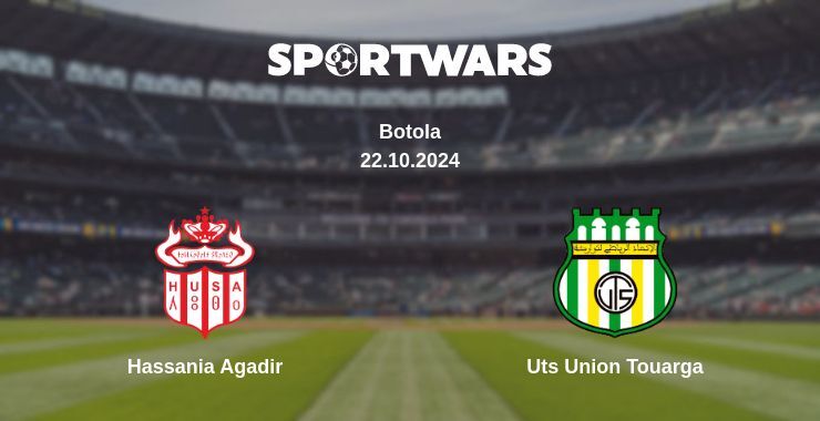 Result of the Hassania Agadir — Uts Union Touarga match, 22.10.2024