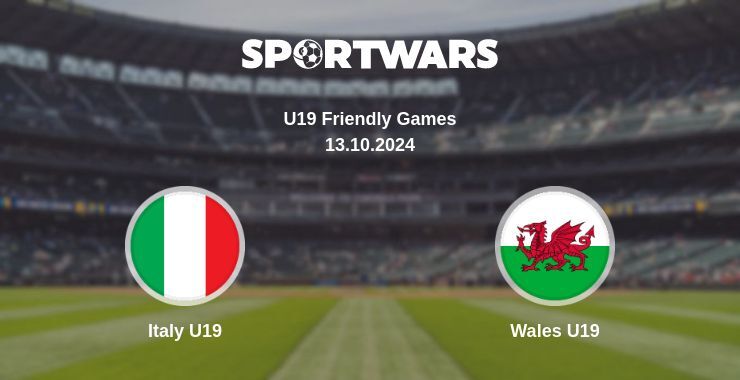 Result of the Italy U19 — Wales U19 match, 13.10.2024