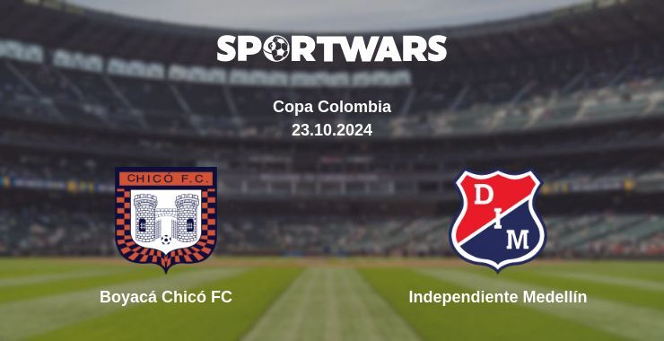 Result of the Boyacá Chicó FC — Independiente Medellín match, 23.10.2024