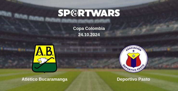 Result of the Atlético Bucaramanga — Deportivo Pasto match, 24.10.2024