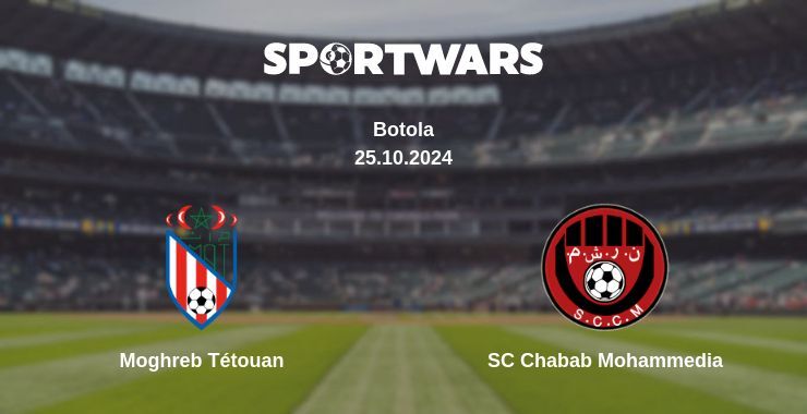 Moghreb Tétouan — SC Chabab Mohammedia watch online for free 25.10.2024