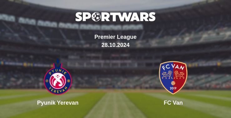 Result of the Pyunik Yerevan — FC Van match, 28.10.2024