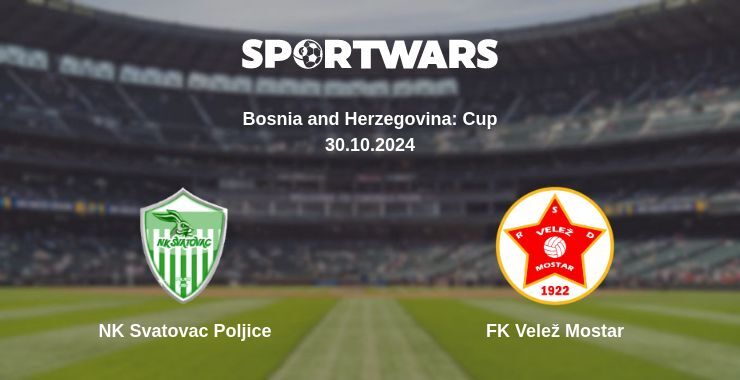 Result of the NK Svatovac Poljice — FK Velež Mostar match, 30.10.2024