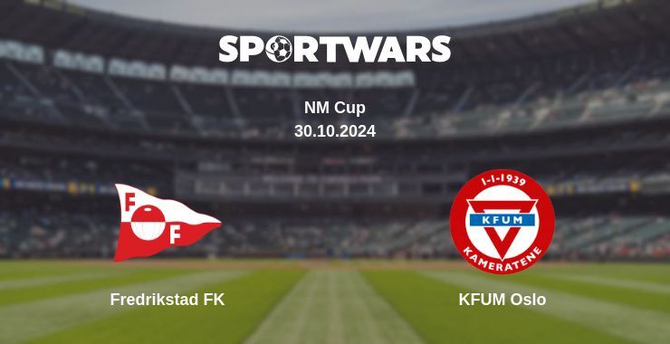 Result of the Fredrikstad FK — KFUM Oslo match, 30.10.2024