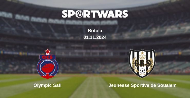 Olympic Safi — Jeunesse Sportive de Soualem watch online for free 01.11.2024