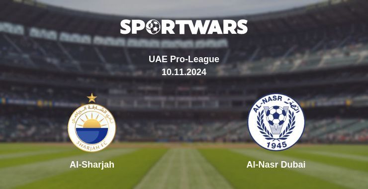 Al-Sharjah — Al-Nasr Dubai watch online for free 10.11.2024