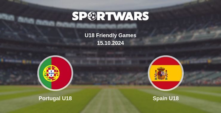 Result of the Portugal U18 — Spain U18 match, 15.10.2024