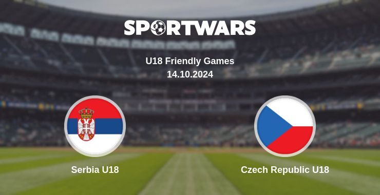 Result of the Serbia U18 — Czech Republic U18 match, 14.10.2024