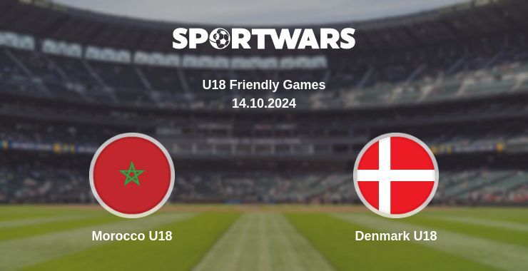 Result of the Morocco U18 — Denmark U18 match, 14.10.2024