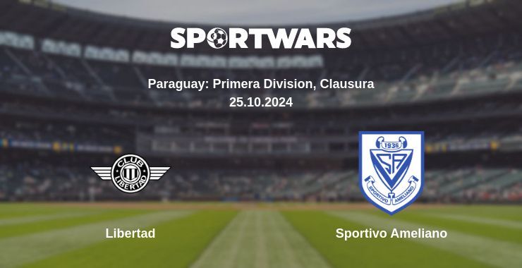 Result of the Libertad — Sportivo Ameliano match, 25.10.2024