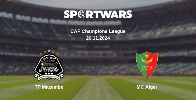 TP Mazembe — MC Alger watch online for free 26.11.2024