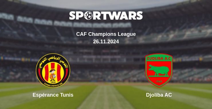 Espérance Tunis — Djoliba AC watch online for free 26.11.2024