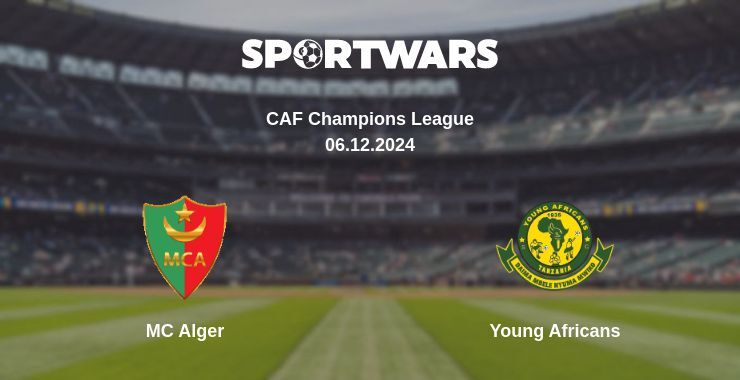 MC Alger — Young Africans watch online for free 06.12.2024