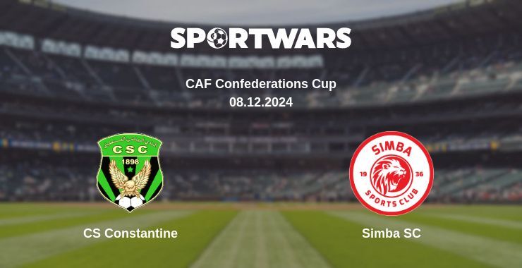 CS Constantine — Simba SC watch online for free 08.12.2024