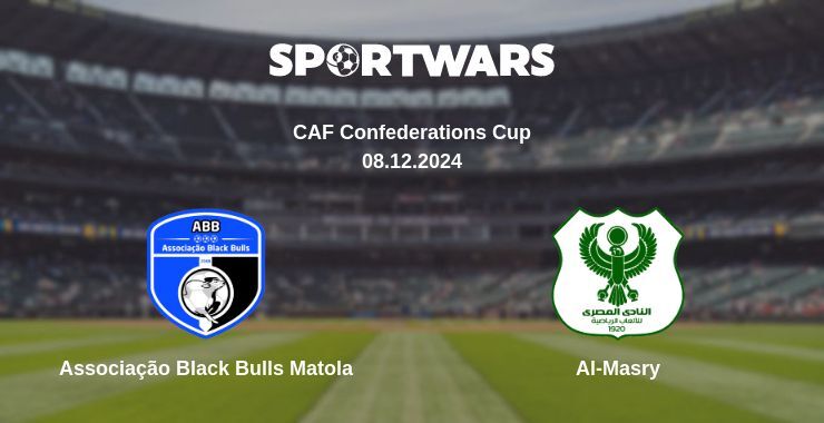 Associação Black Bulls Matola — Al-Masry watch online for free 08.12.2024