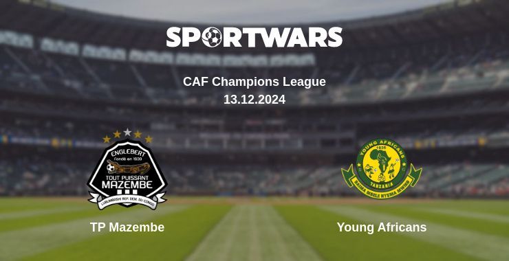 TP Mazembe — Young Africans watch online for free 13.12.2024