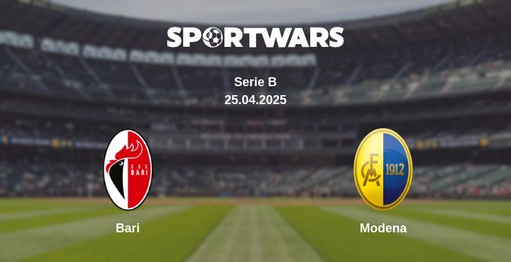 Bari — Modena watch online broadcast, 25.04.2025