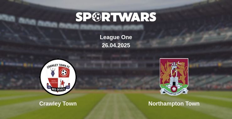 Crawley Town — Northampton Town watch online broadcast, 26.04.2025