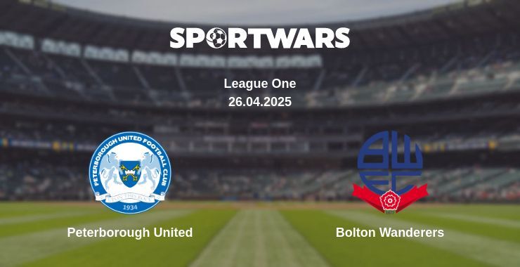 Peterborough United — Bolton Wanderers watch online broadcast, 26.04.2025