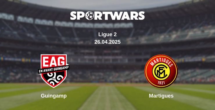 Guingamp — Martigues watch online broadcast, 26.04.2025